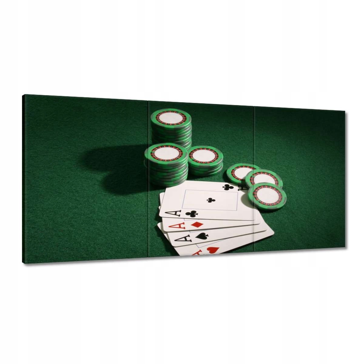 Obrazy 180x90 Kasíno Ruleta Kasrty