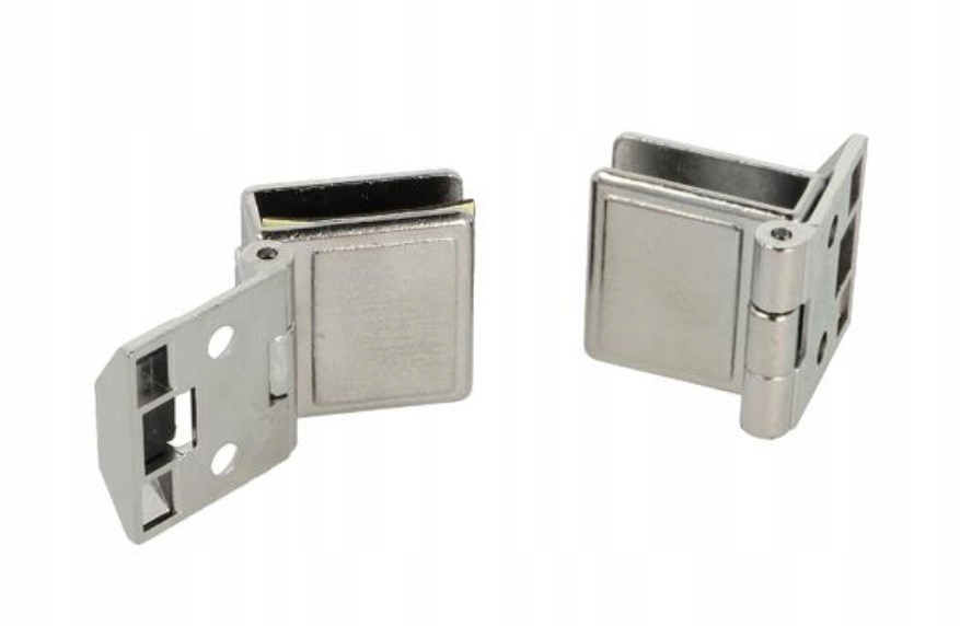 

Zawias do gabloty szklanej chrom 5-6mm para