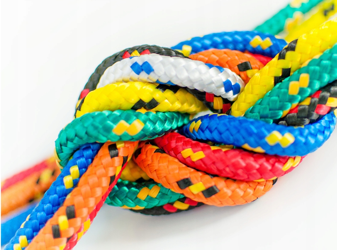 LINKA POLIPROPYLENOWA LINA PLECIONA ŻEGLARSKA MOCNA 10mm 30M