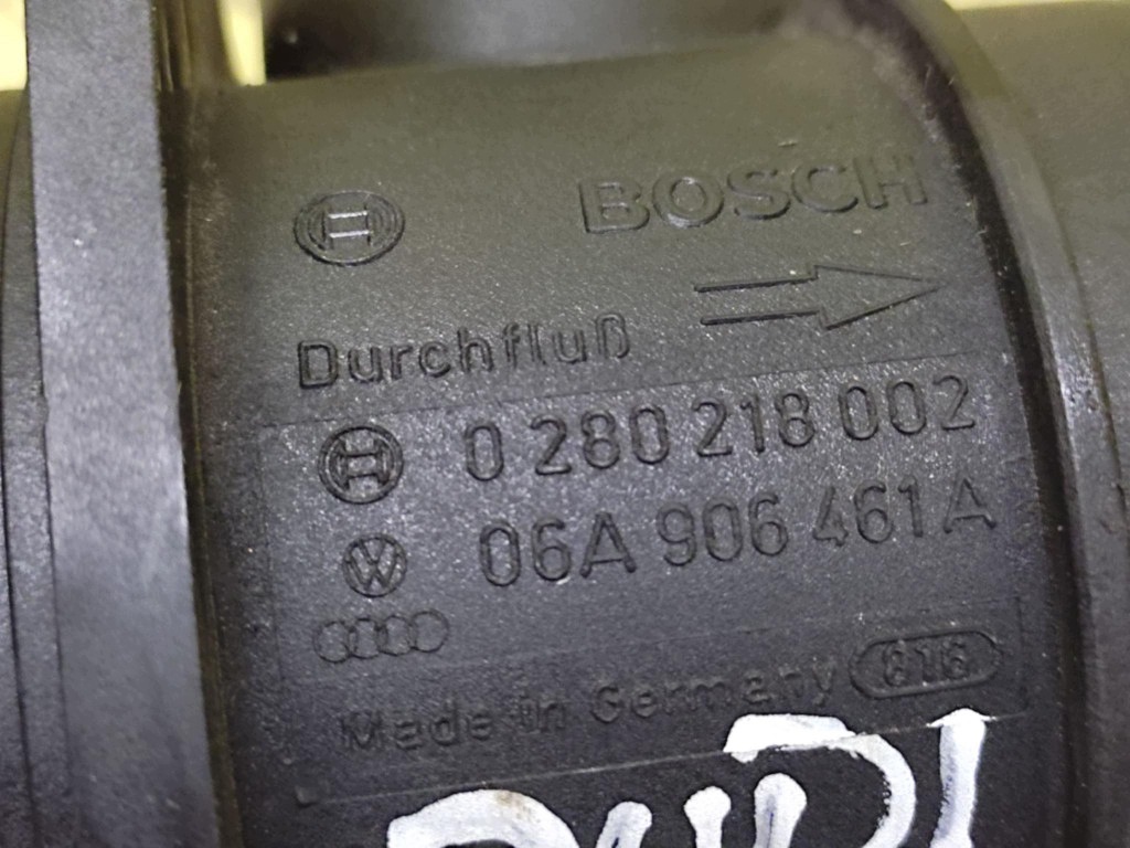 AUDI A3 8L Luftmassenmesser 0280218002