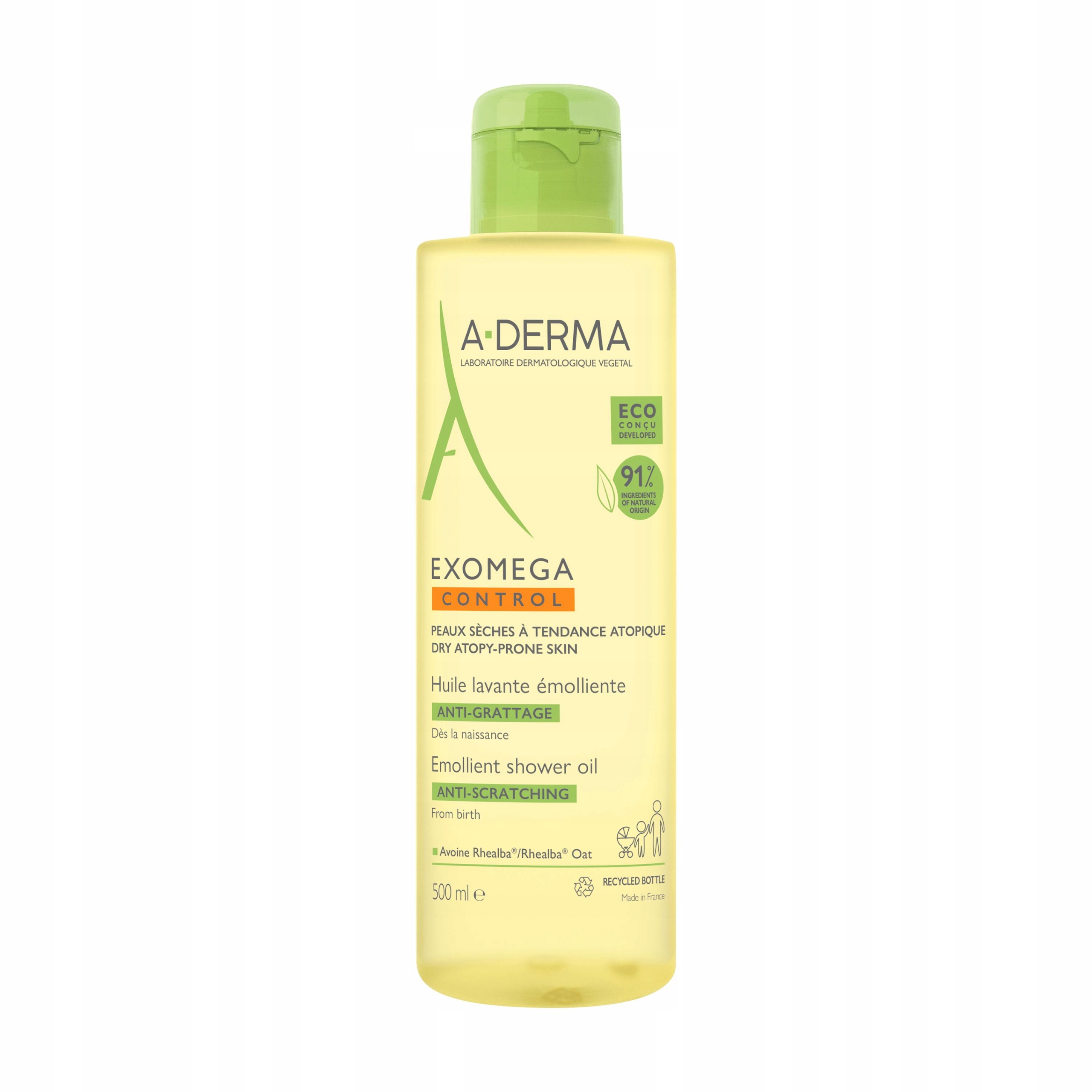 A-derma Olejek emolient pod prysznic 500 ml