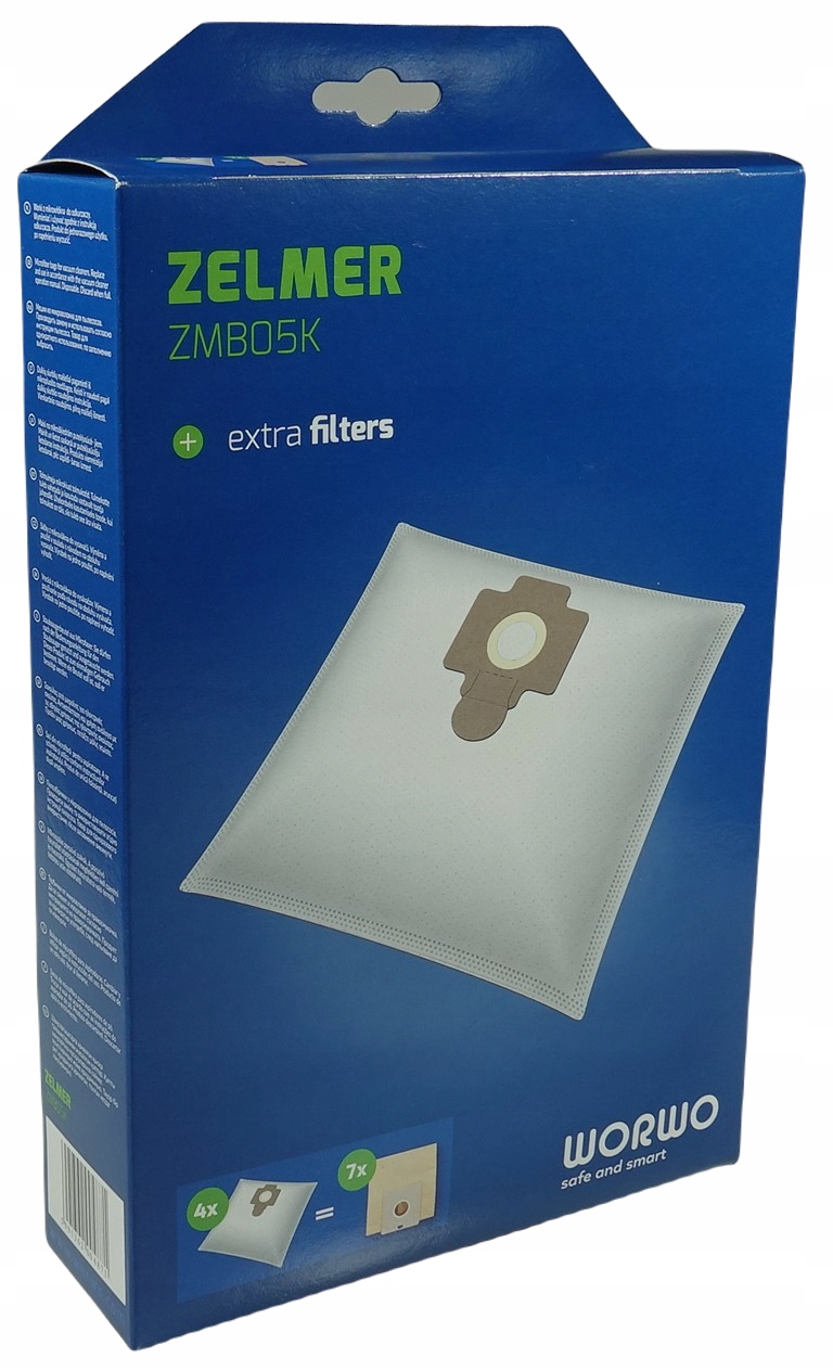 

Worki odkurzacza Zelmer Meteor Admiral 1120