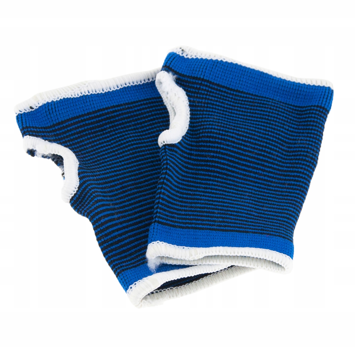 ŚCIĄGACZ NA RĘKĘ OPASKA ELASTYCZNA UCISKOWA NADGARSTEK DŁOŃ DŁONIE 2 SZTUKI Kolor dominujący odcienie niebieskiego