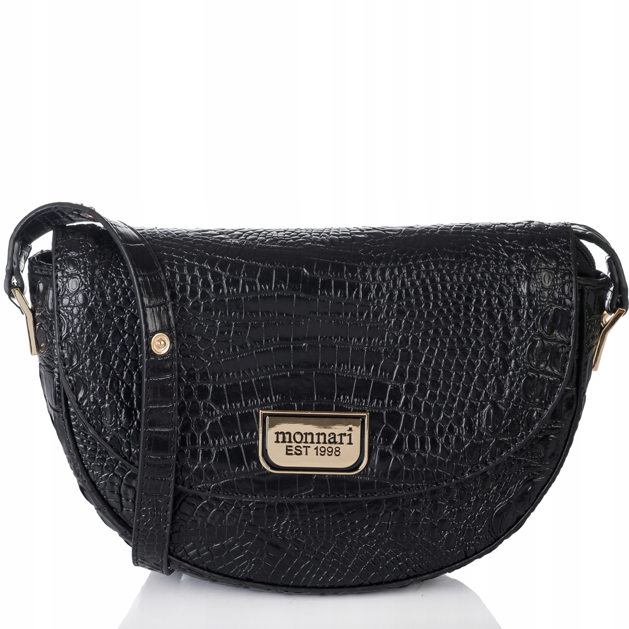Torebka Damska Listonoszka Monnari Wizytowa Croco