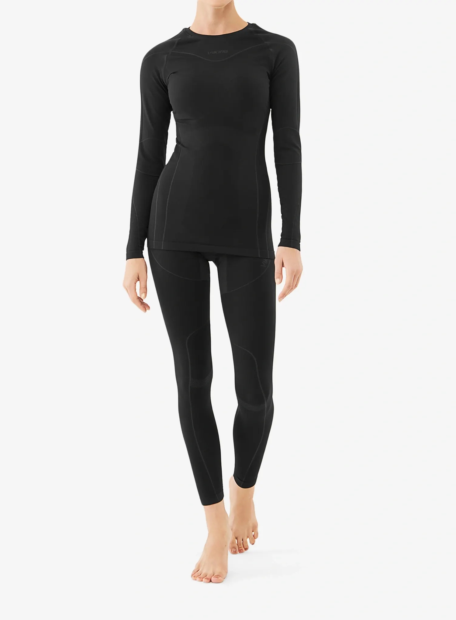 Dámské termoaktivní spodní prádlo Viking Base Layer Gaja Set černá XL