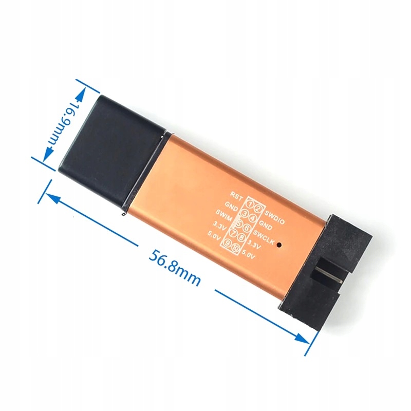 Programator ST-LINK V2 STM32 STM8 ARM Cortex Producent bez marki