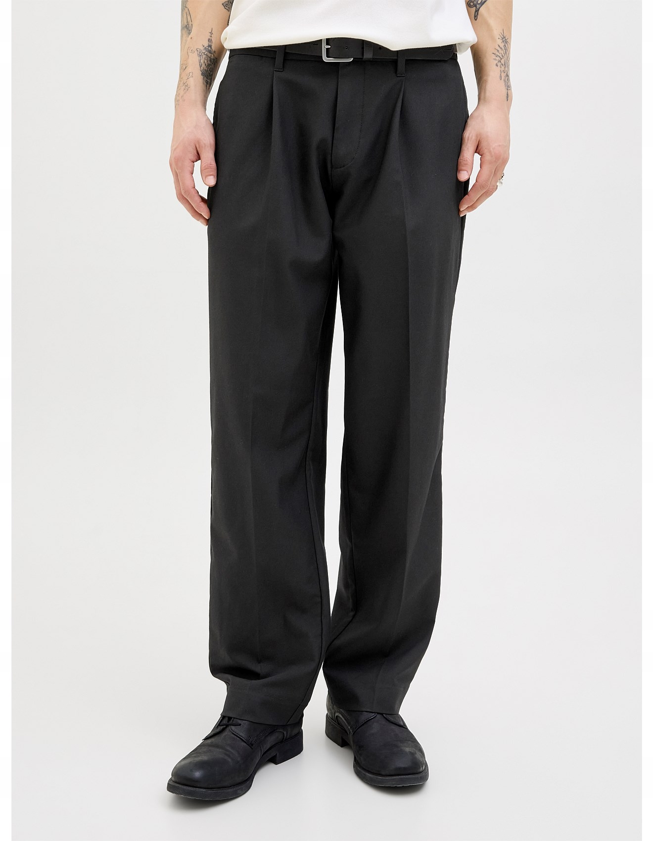 Jack & Jones Karl Cameron plisované chino 36/32