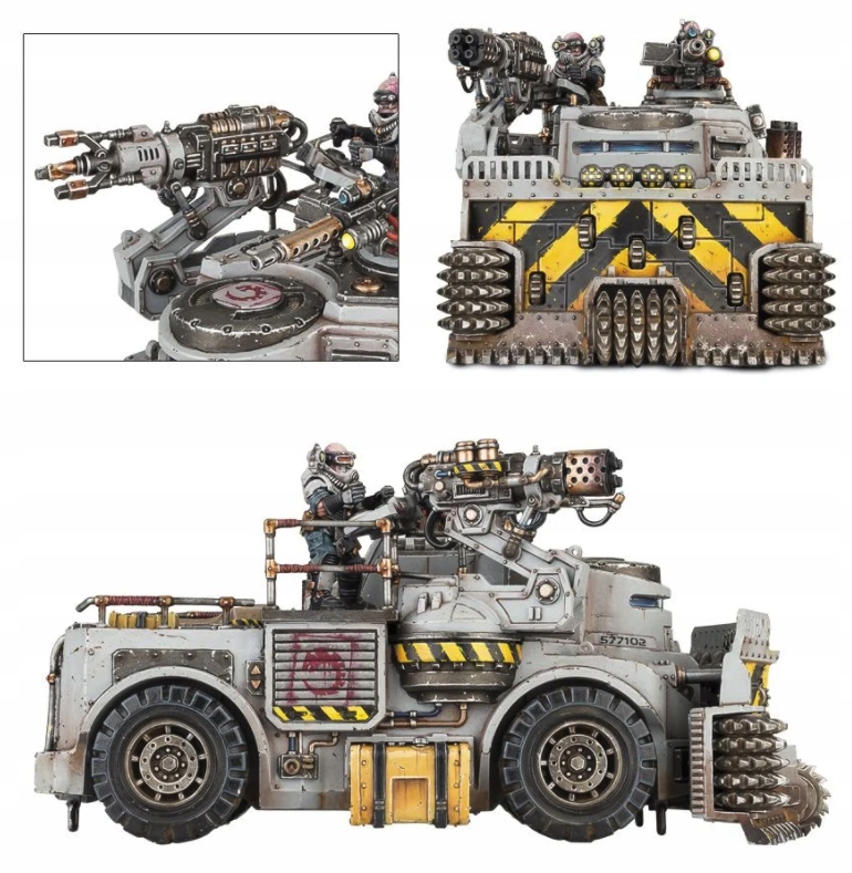 Warhammer 40000: Goliath Rockgrinder System Warhammer 40000