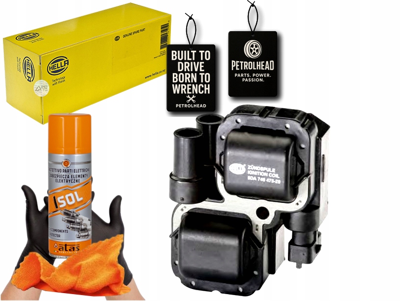 Zapalovací Cívka Mercedes A Klasa W169 1,5 04- Hell #Petrolhead Pro+ Kit4