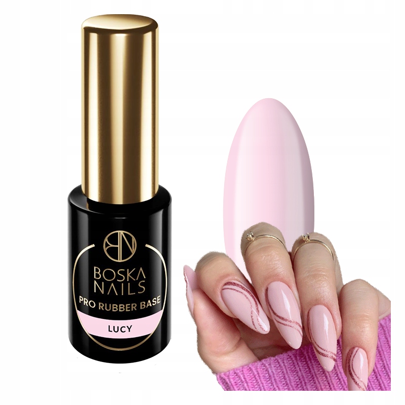 

Boska Nails Pro Rubber Baza Kauczukowa 10ml Lucy