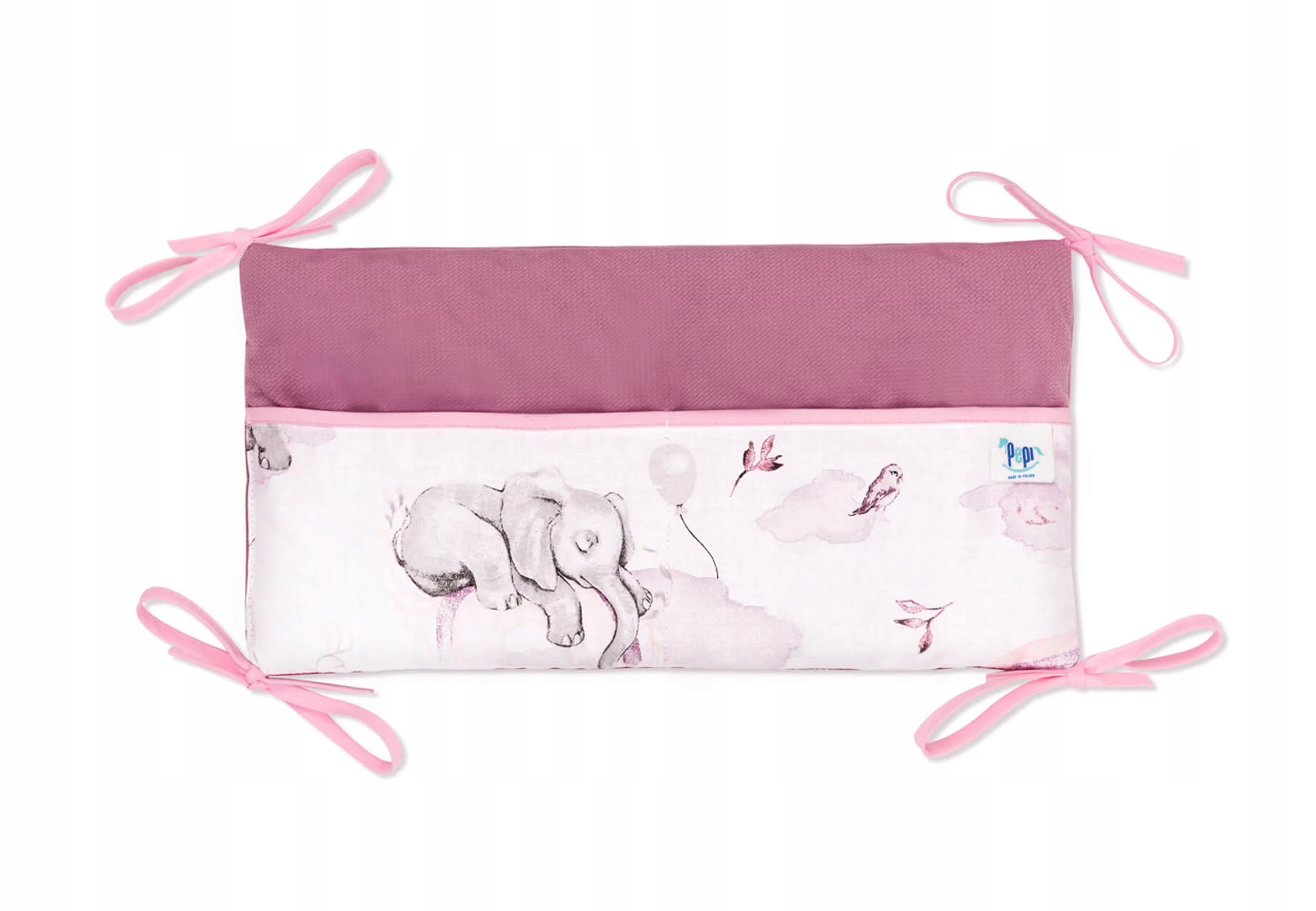 PEPI ORGANIZER ŁÓŻECZKO BAWEŁNA VELVET - 42x22 cm