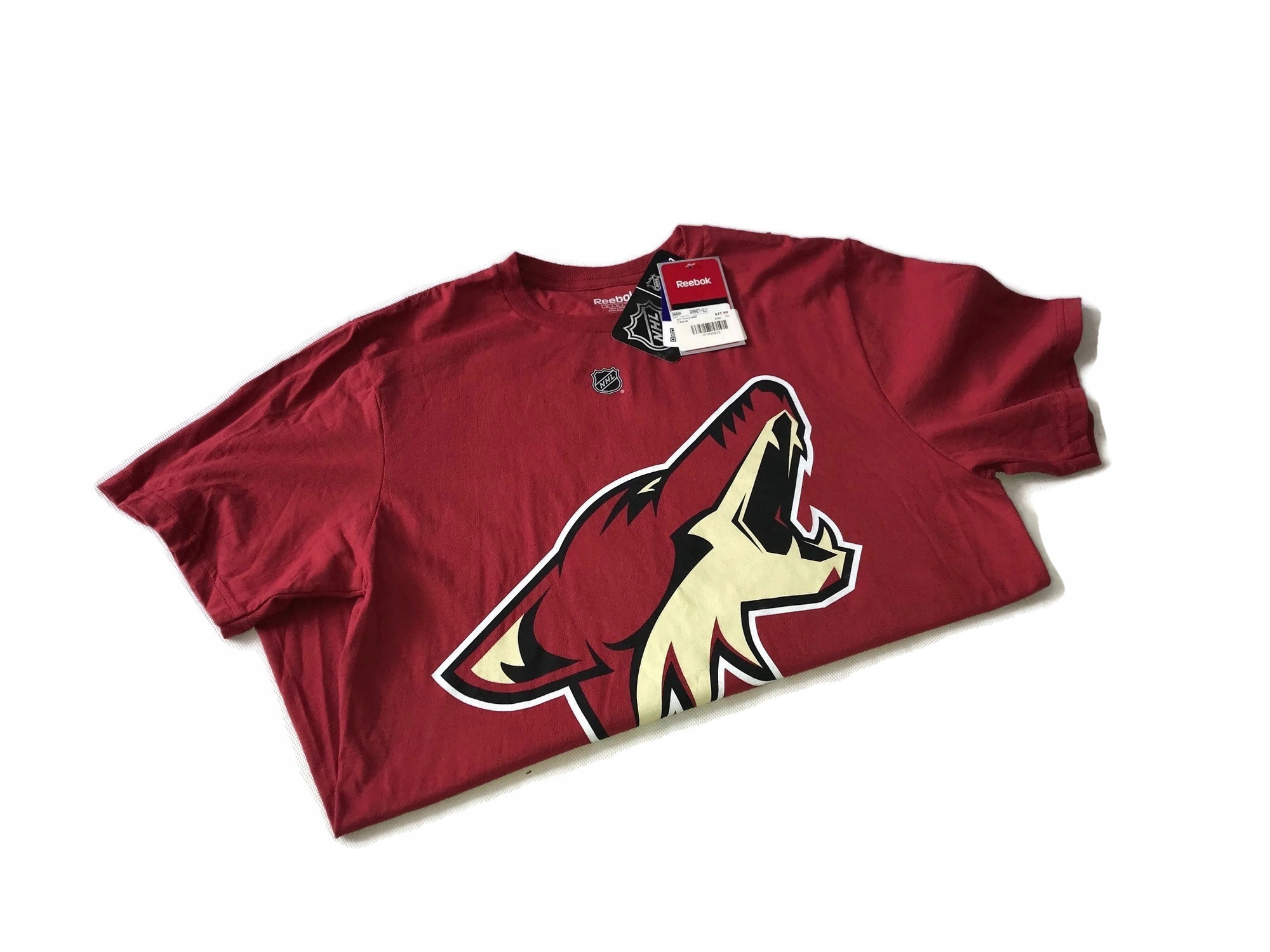Koszulka NHL Reebok Arizona Coyotes HANZAL M Dekolt okrągły