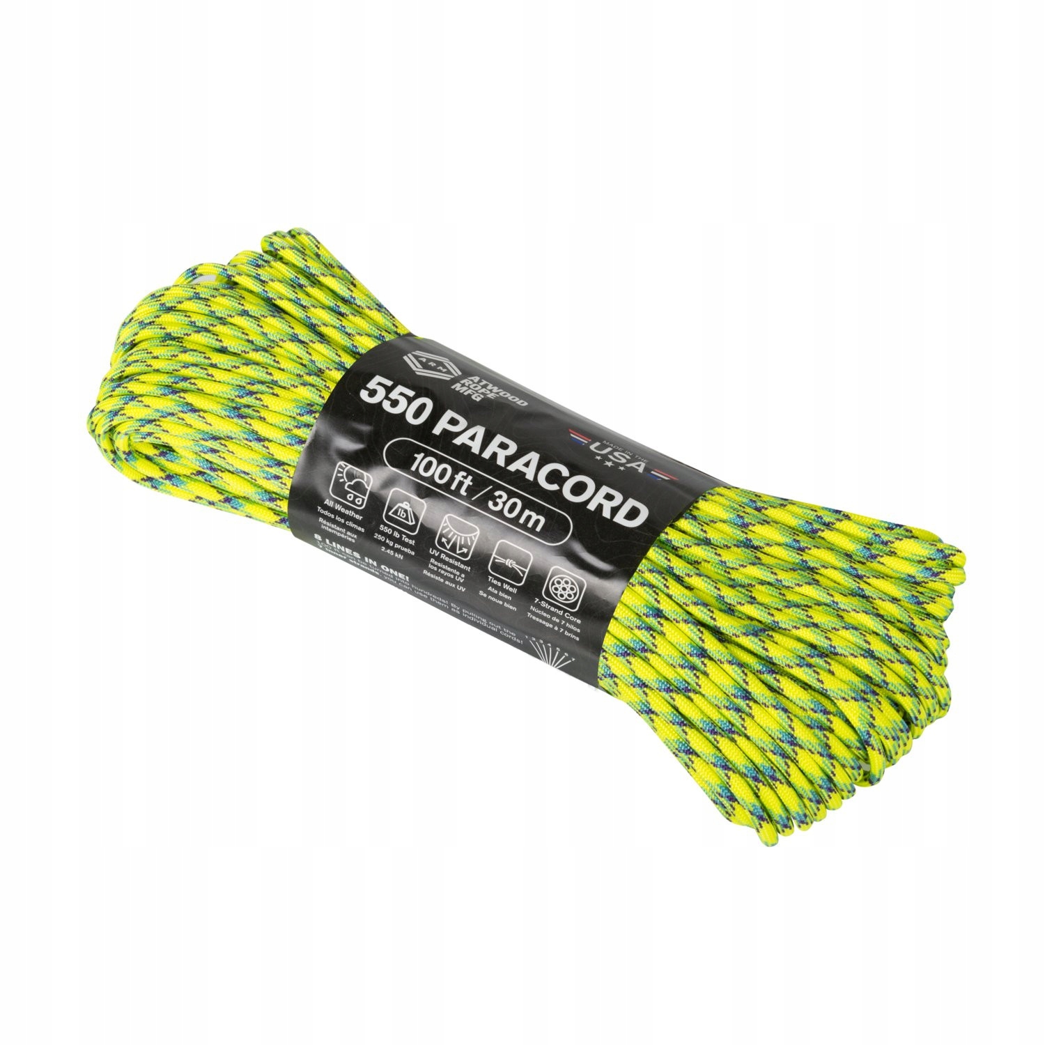

linka, paracord 550 Atwood Rope xanthoria