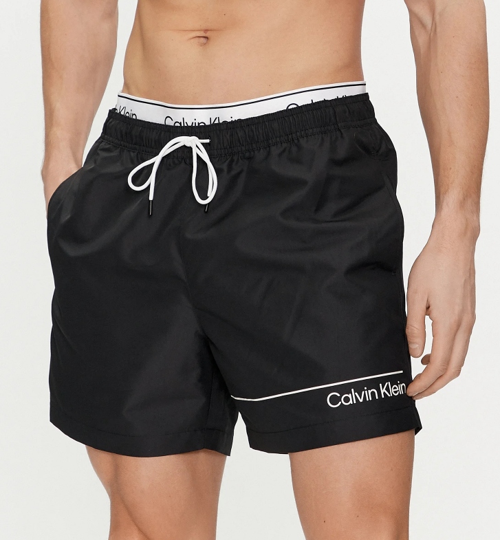 Kraťasy koupací kraťasy Calvin Klein Pvh Black Velikost XXL