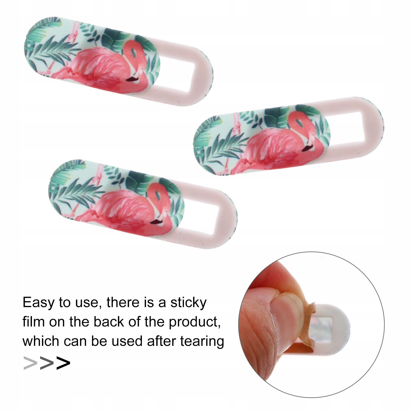 NAKLEJKA NA POKRYWĘ PRYWATNOŚCI KAMERY 3 SZT Kolor dominujący wielokolorowy