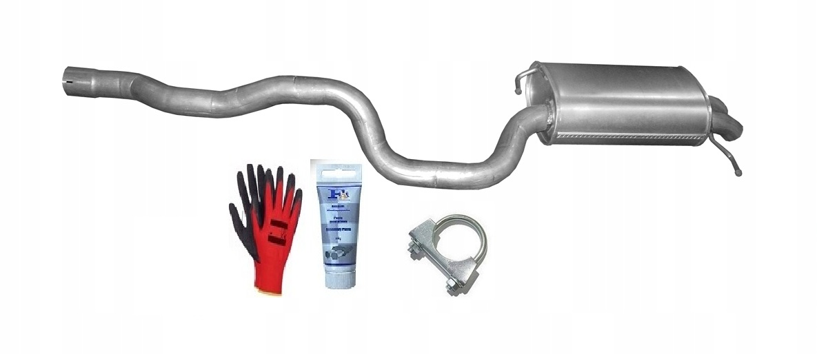 Vw Transporter T5 2.0TDi 2.5TDi 4WD koncový tlumič+bonus