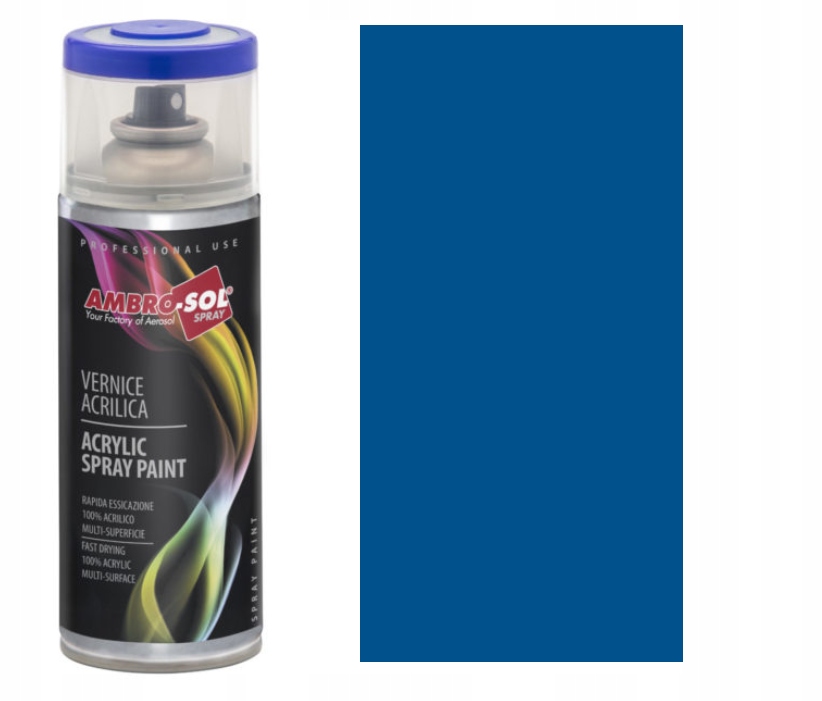

Uni. lakier akrylowy 400ml Niebieski Głę. RAL5017