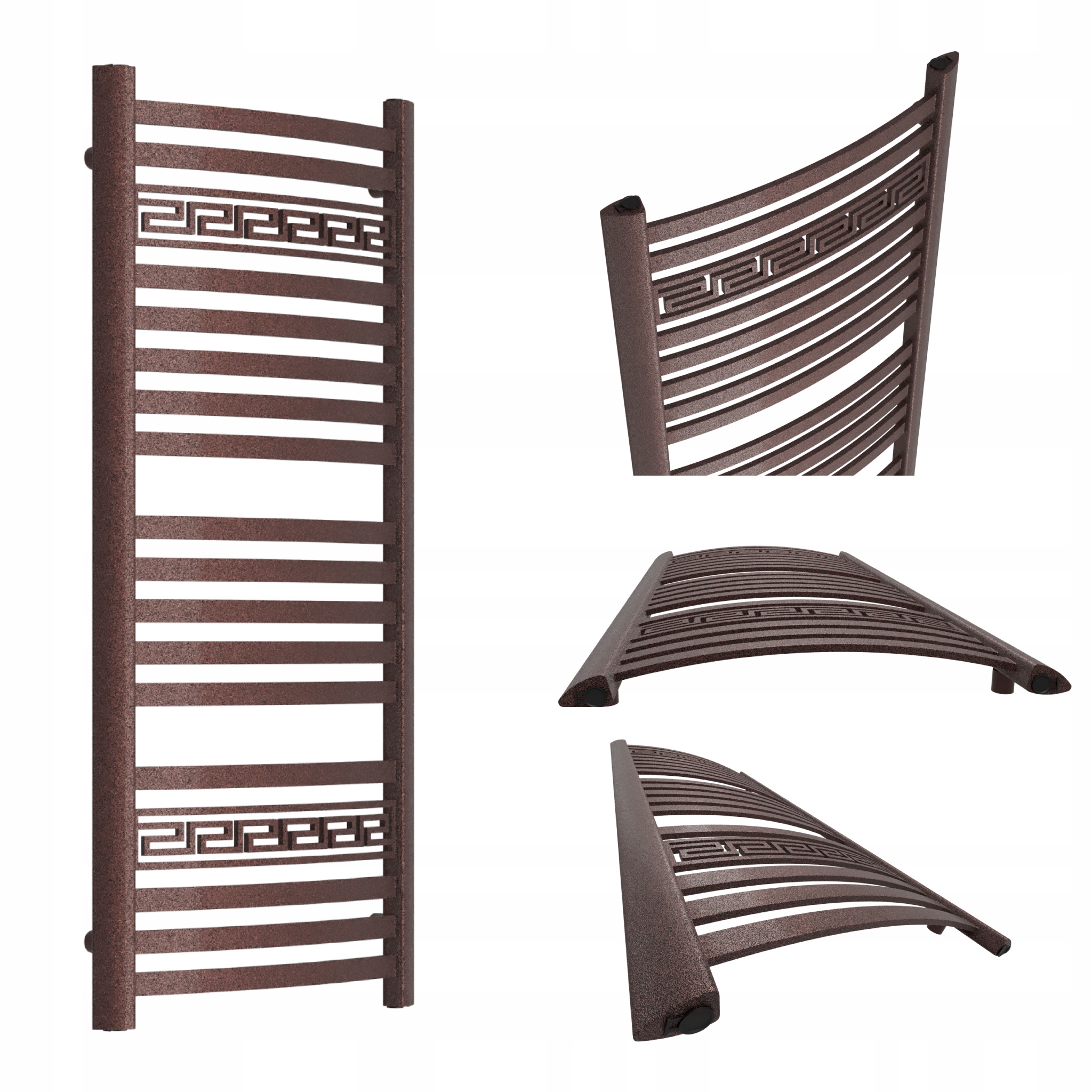 Koupelnový Radiátor Emiter 1550x570 Bordo