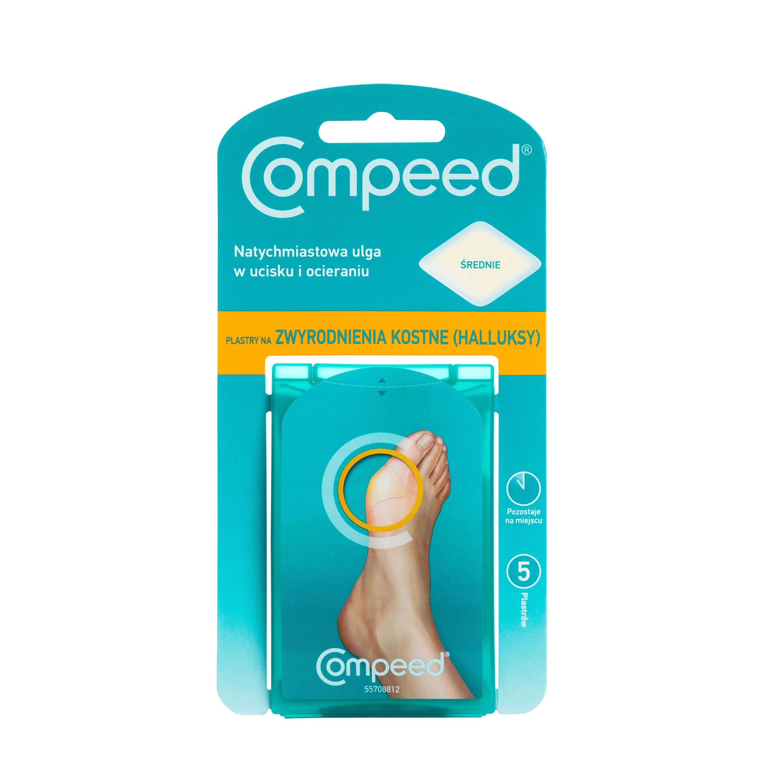 

Compeed plastry na halluksy 5 szt