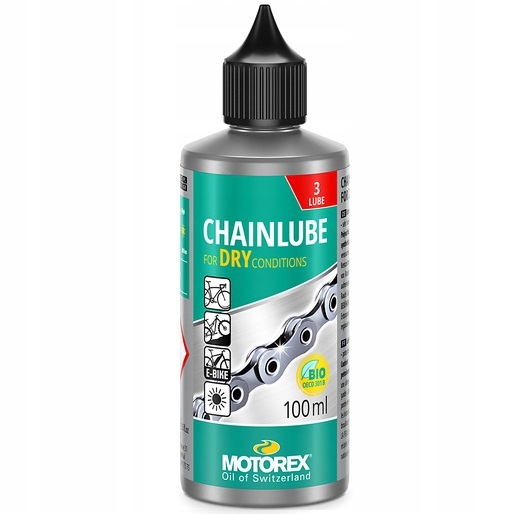 olej do łańcucha MOTOREX DRY smar suche warunki
