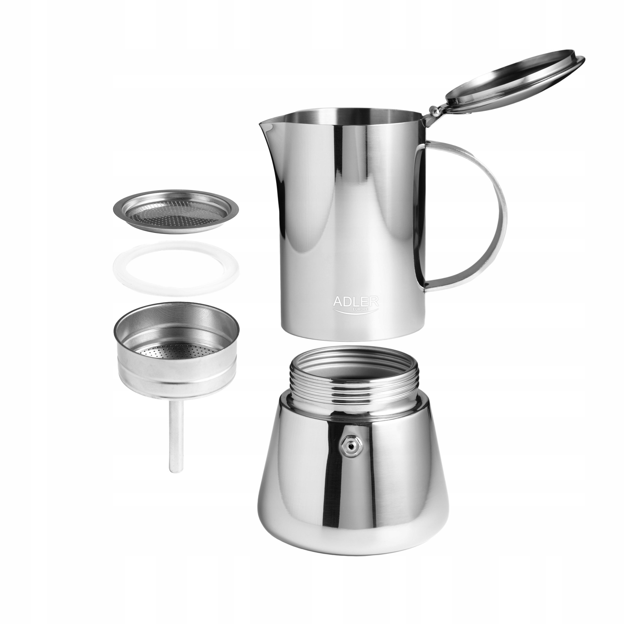 Kawiarka AD 4419 - Ekspres do Espresso 350ml - Włoski Smak