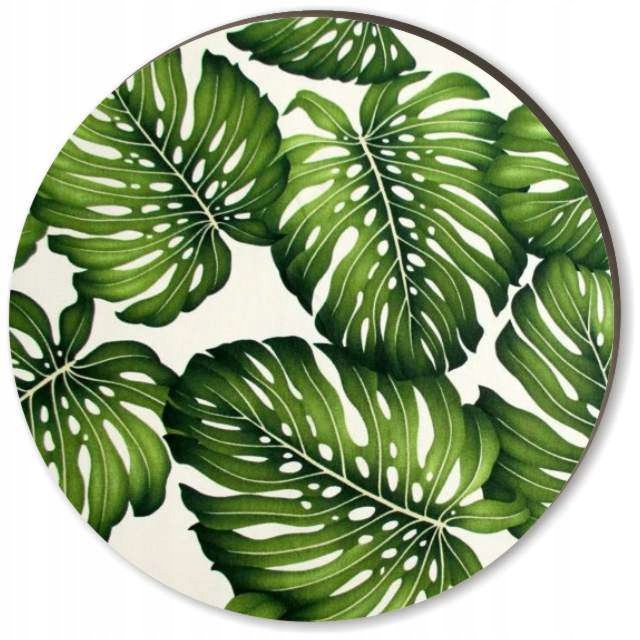 

Podkładki pod szklanki kubki Monster Liście 6 szt