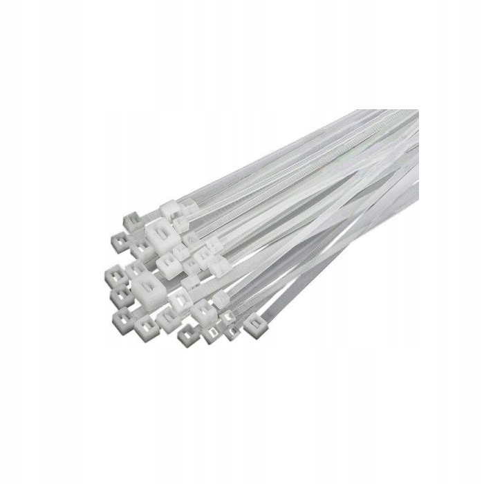 OPASKA PLASTIKOWA 3X120 (1 OPAK. = 100 SZT) BIAŁA 84-0018SET MAXGEAR