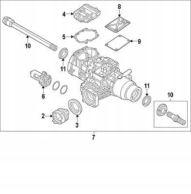 68227807AB - ГЕРМЕТИК ПОЛУОСИ МОСТ ЗАДНИЙ JEEP CHEROKEE KL 14-