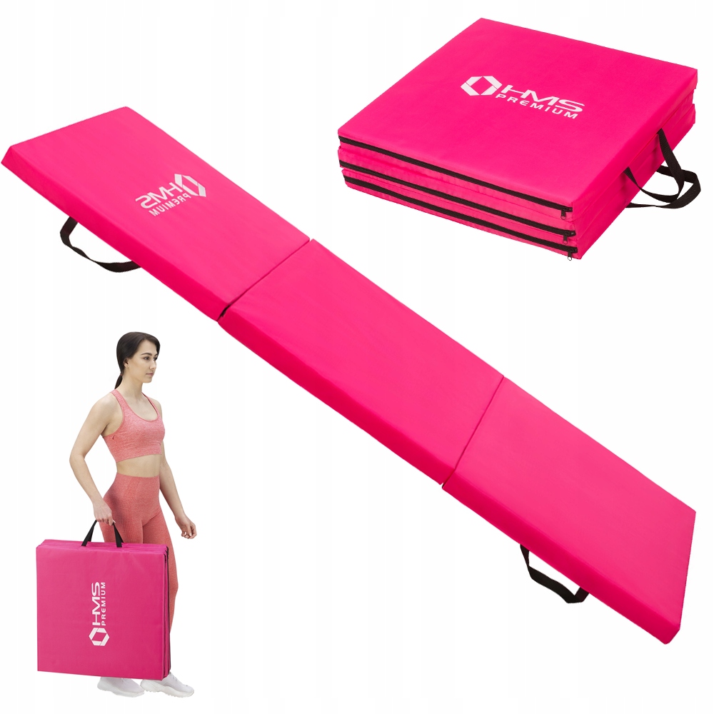 Matrace Gymnastická Rehabilitační Skládací Podložka Na Cvičení 1800 x 600 mm