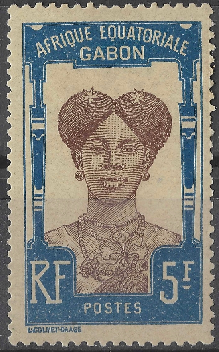 Gabon - kultura* (1910-1922) SW 71