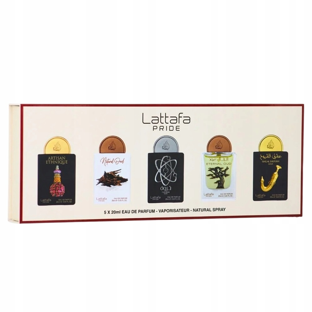 Lattafa Pride Collection No.2 sada parfémovaných vod 5x20 ml