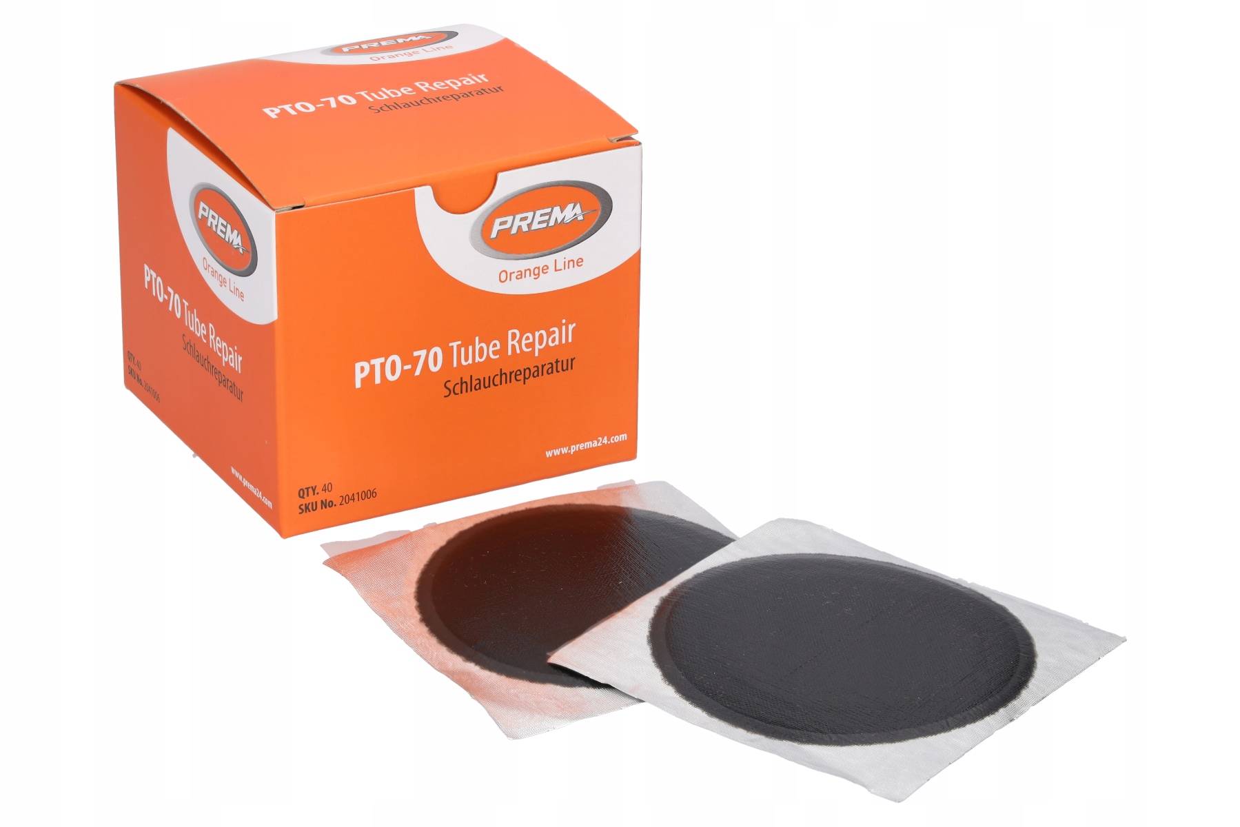 

Łatka łatki do dętek okrągła 71 mm Prema 5 szt.