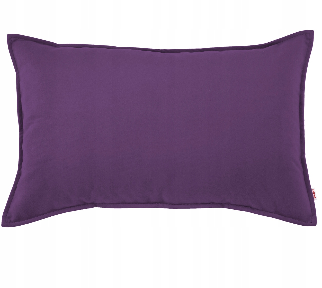 Plyšový dekoratívny vankúš fialový 45x140