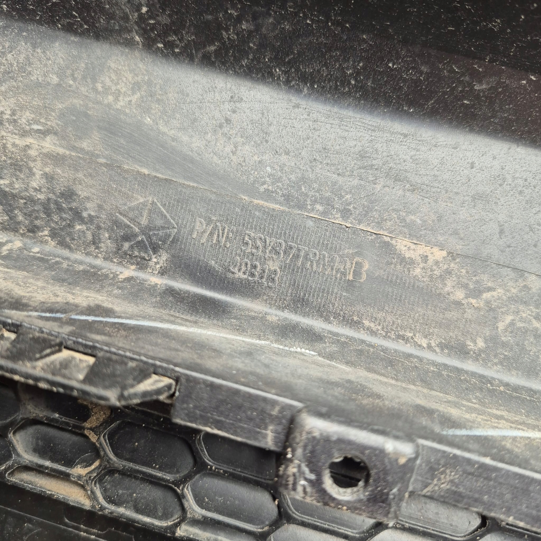 JEEP COMPASS II 2 16-> bumper rear part rear 6XPDC