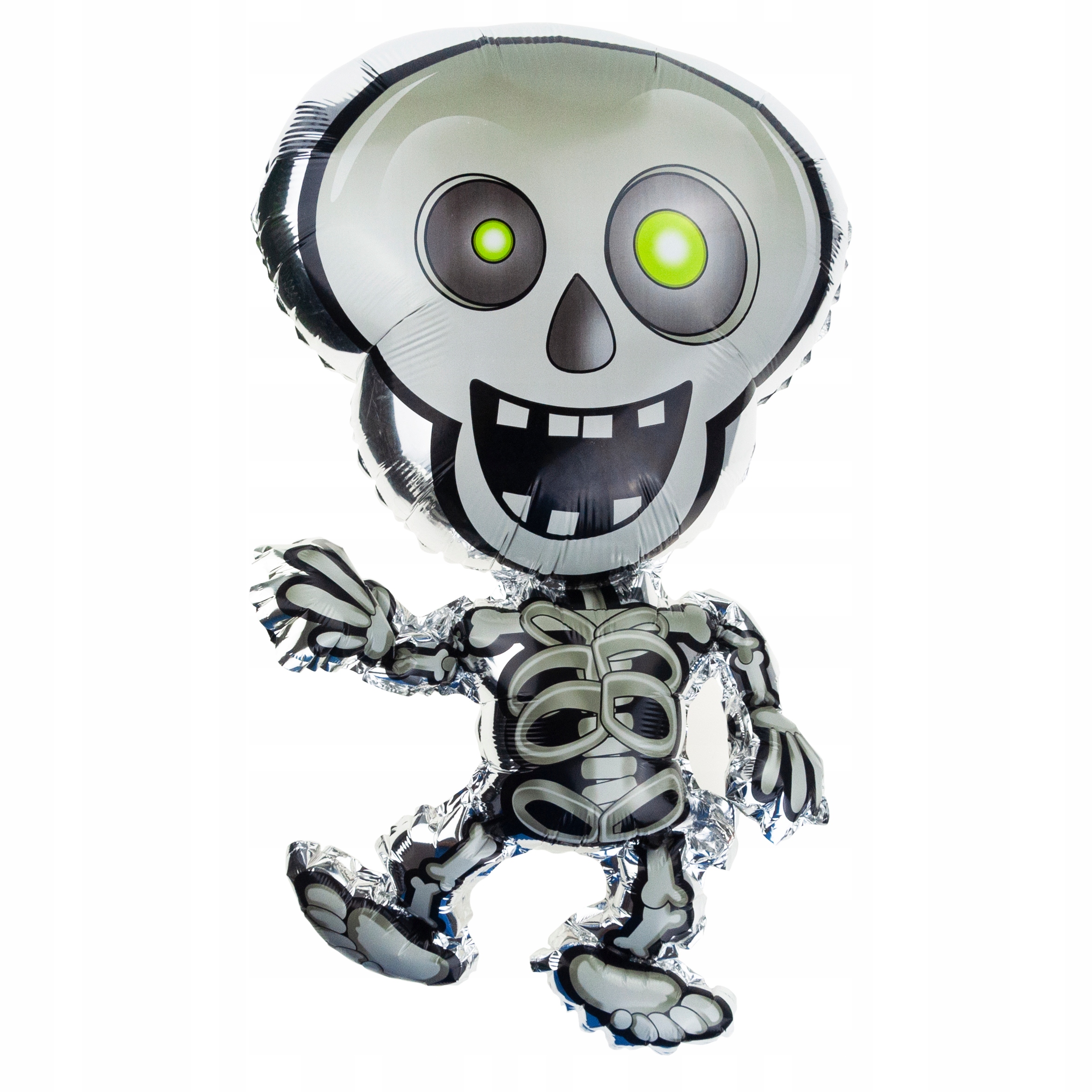 ZESTAW DEKORACJI HALLOWEEN GIRLANDA BALONY FOLIOWE LATEKSOWE NAPIS KOŚCIOTR Marka Gacek