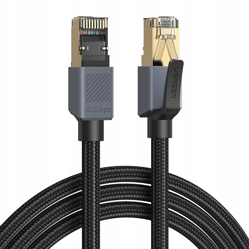 Kabel RJ45 Ugreen NW343 Cat.8 F/ftp 1m