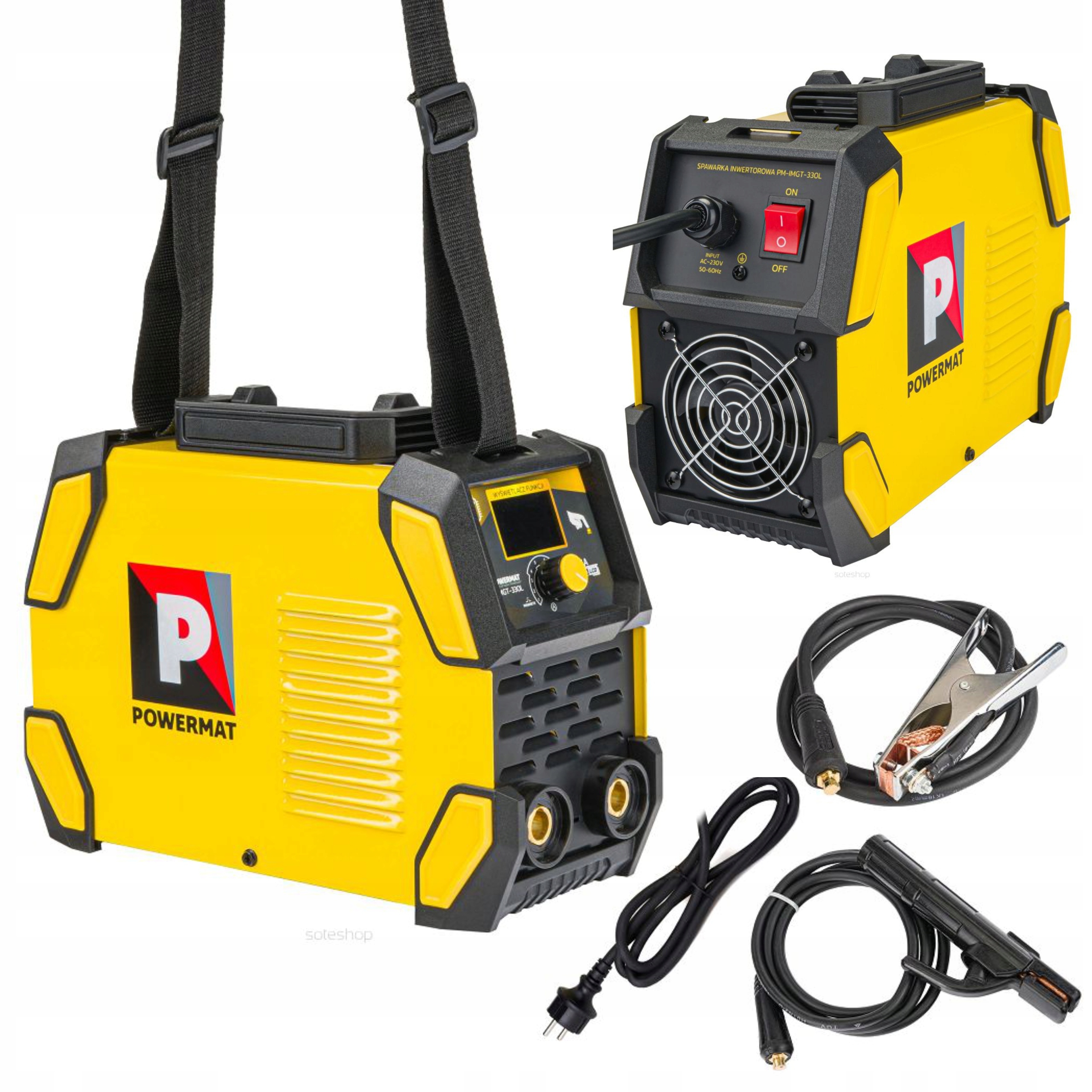 Spawarka inwertorowa Powermat 20-330 A 230 6,7 kVA (5904067443587 ...