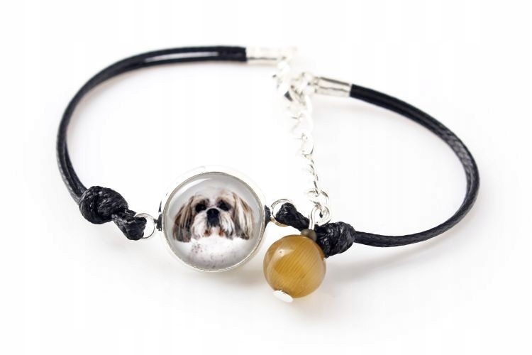 

Shih Tzu Bransoletka z Twoim zdjęciem Handmade