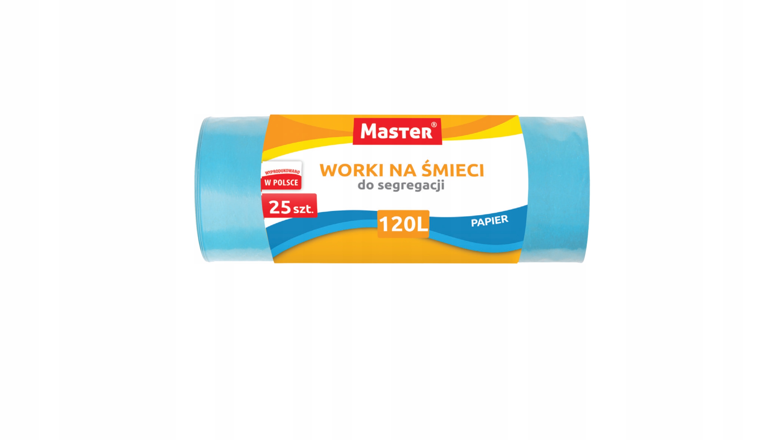 Levně 4X Master Pytle na odpadky modré, Ldpe, 120L A’25 S226