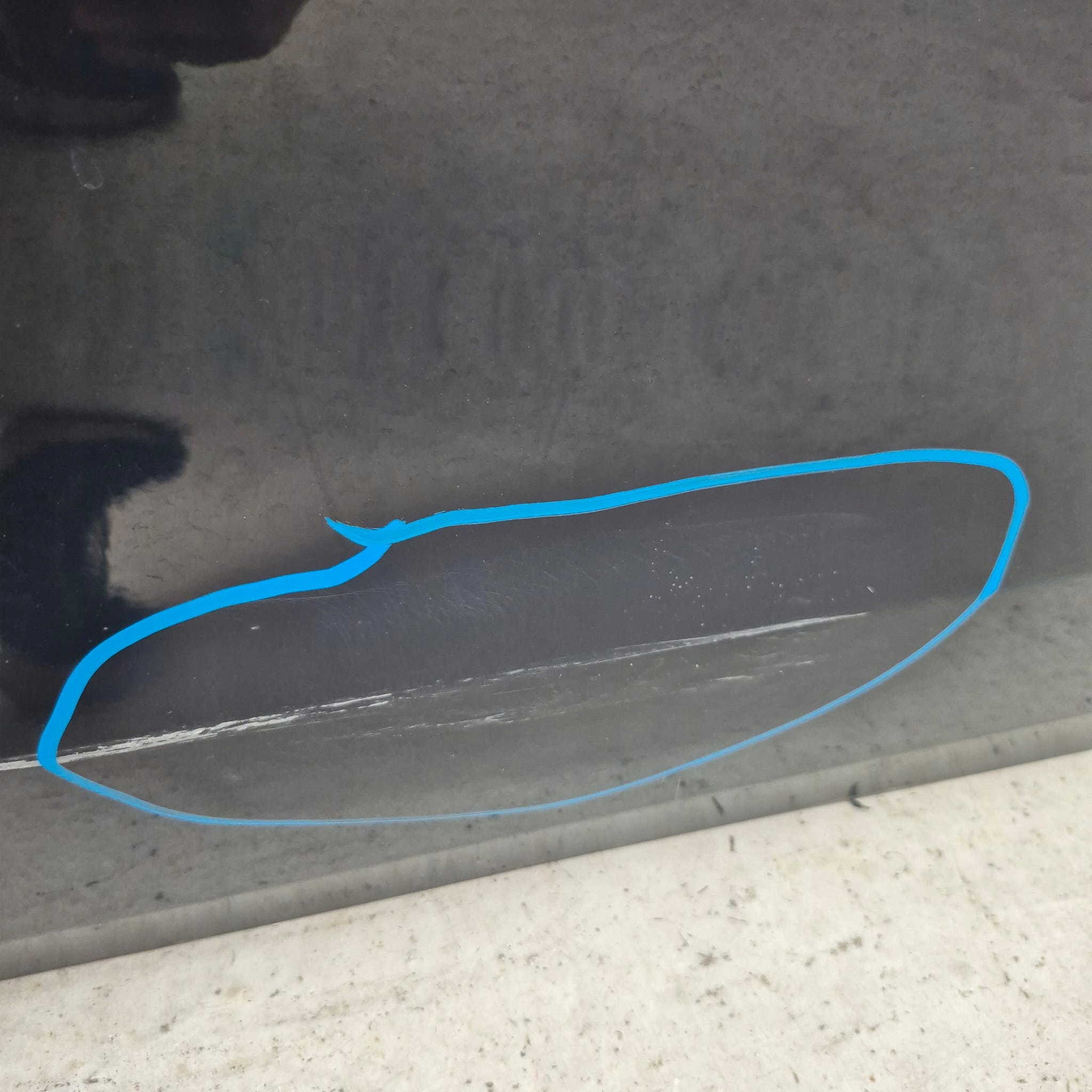 HONDA JAZZ V 20- door rear part rear. left