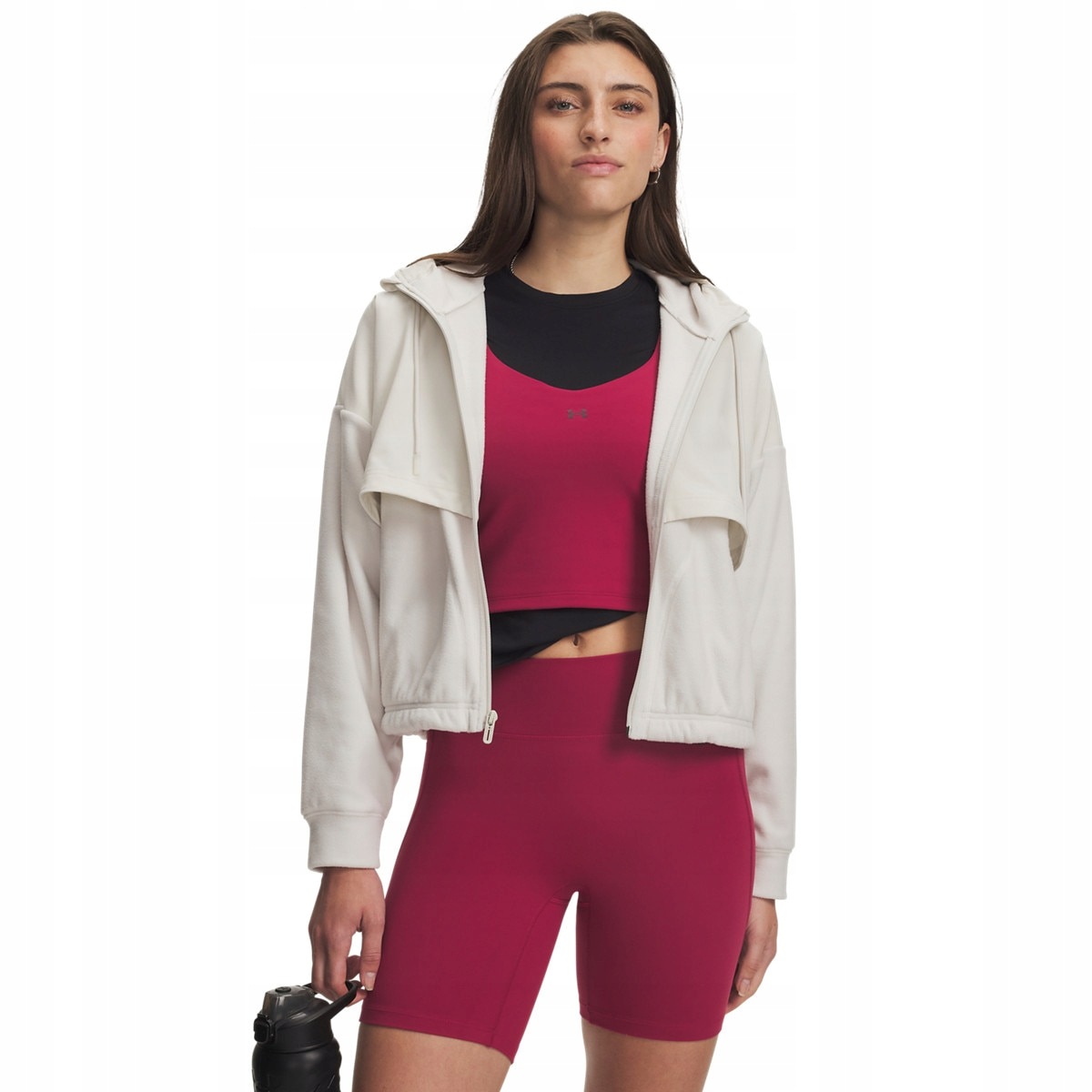 Damska kurtka polarowa Under Armour Ua Performance Fleece Kremowy XL