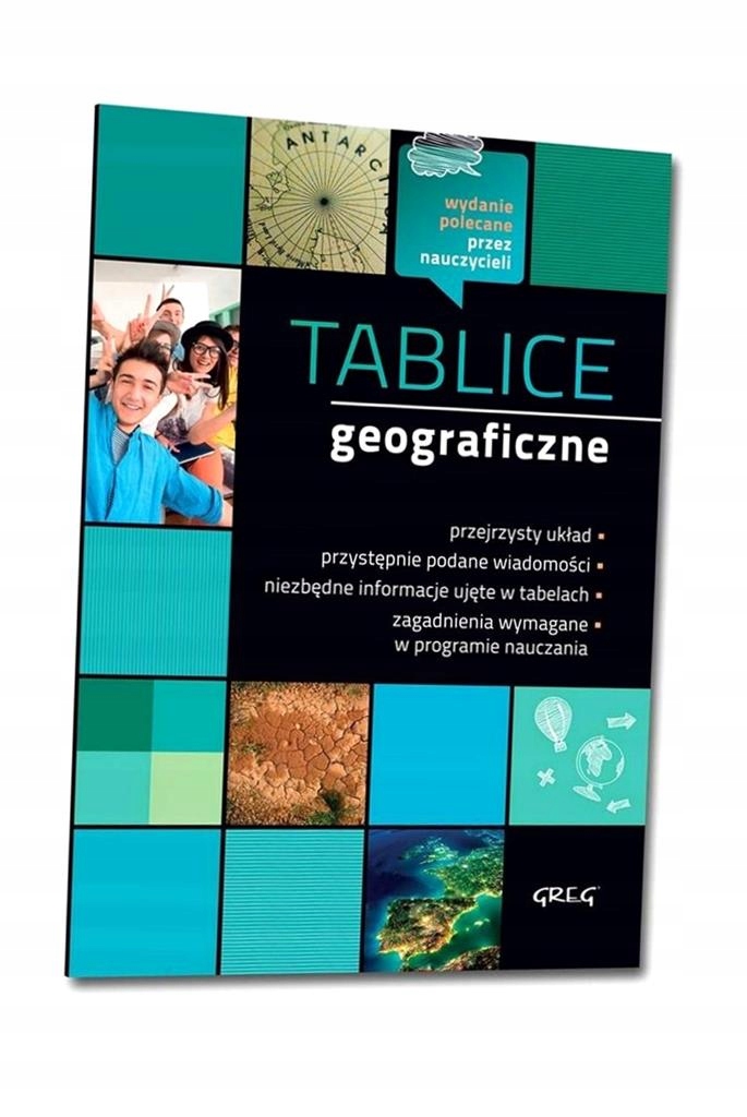 TABLICE GEOGRAFICZNE GREG, SŁAWOMIR JASZCZUK