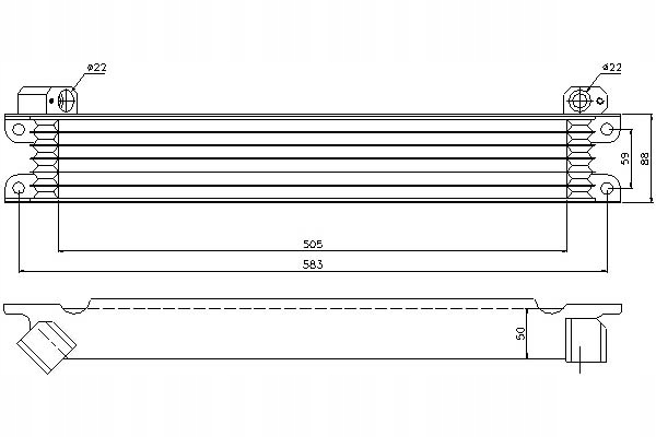 NISSENS CHŁODNICA OLEJU RENAULT AVANTIME ESPACE II Producent części Nissens