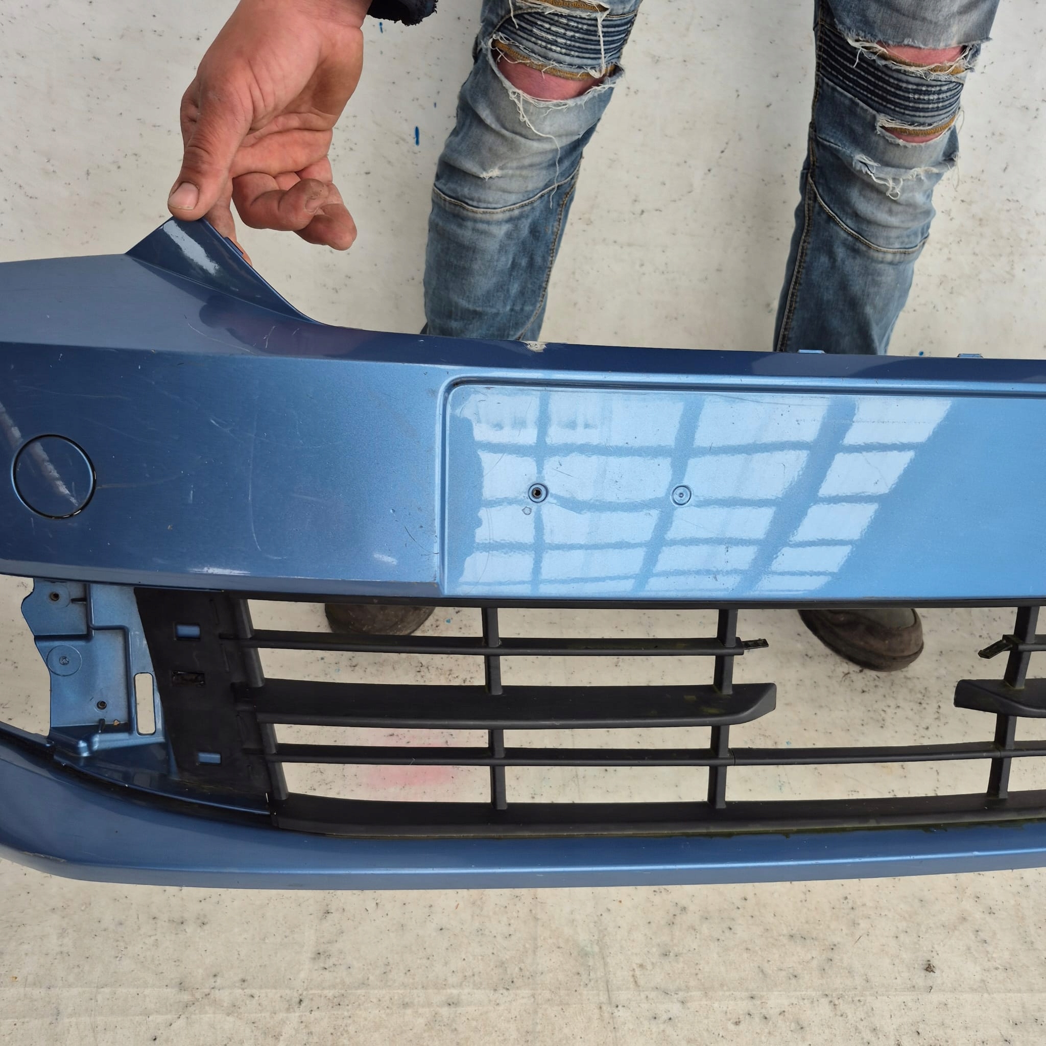SKODA FABIA III 3 14-18 bumper front front SPR 6V0807221