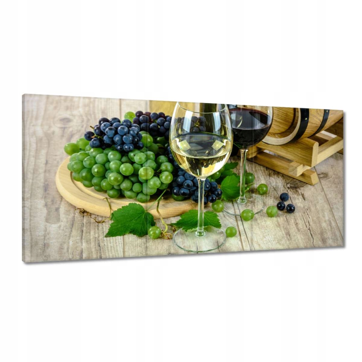Obrazy 180x90 Biele hroznové víno