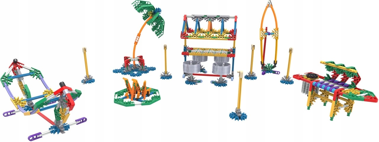 K'nex KNEX Konstrukcje Klocki Zestaw Klocków 700el Rodzaj zestaw