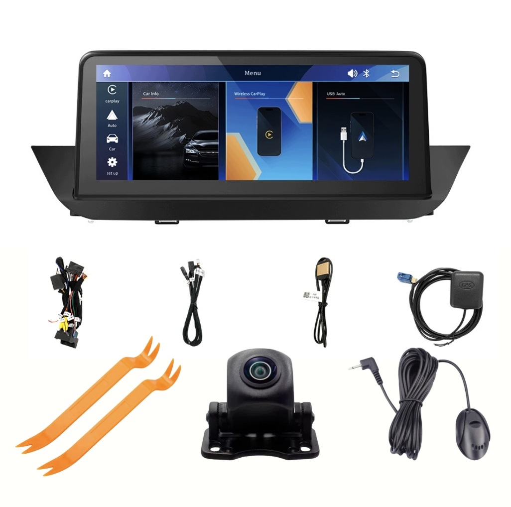 Radio Android Navigácia Bmw séria X1 E84 8/128GB Lte 4G CarPlay Gps