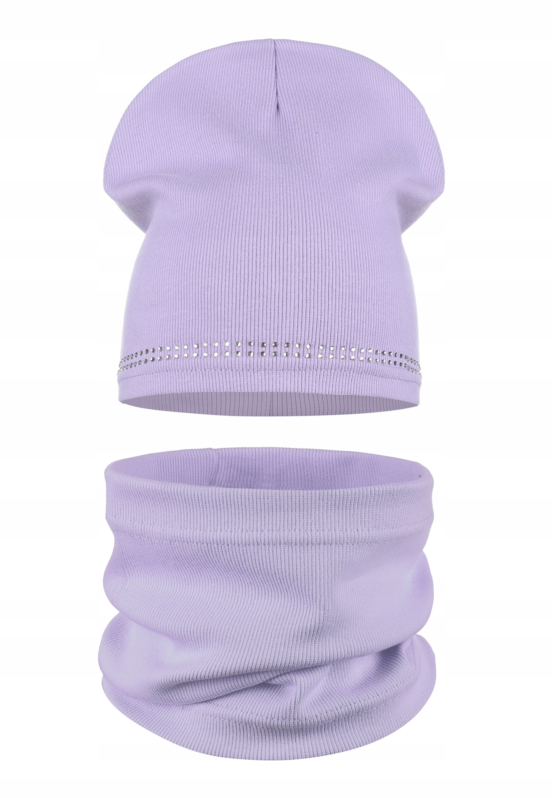 

Majka Komplet Dziewczęcy Czapka Beanie + Komin