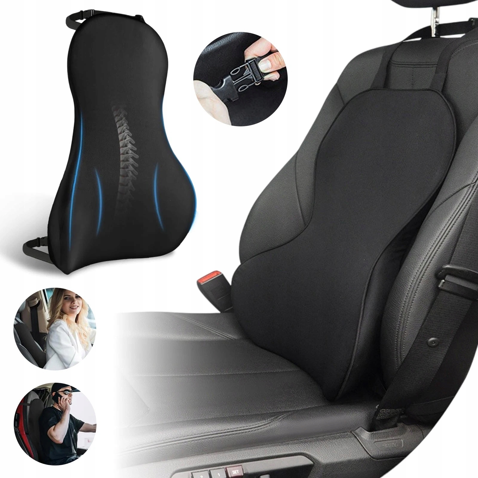 Ergonomiczna Poduszka Pod Plecy Poduszka Podpierająca Poduszka Lędźwiowa