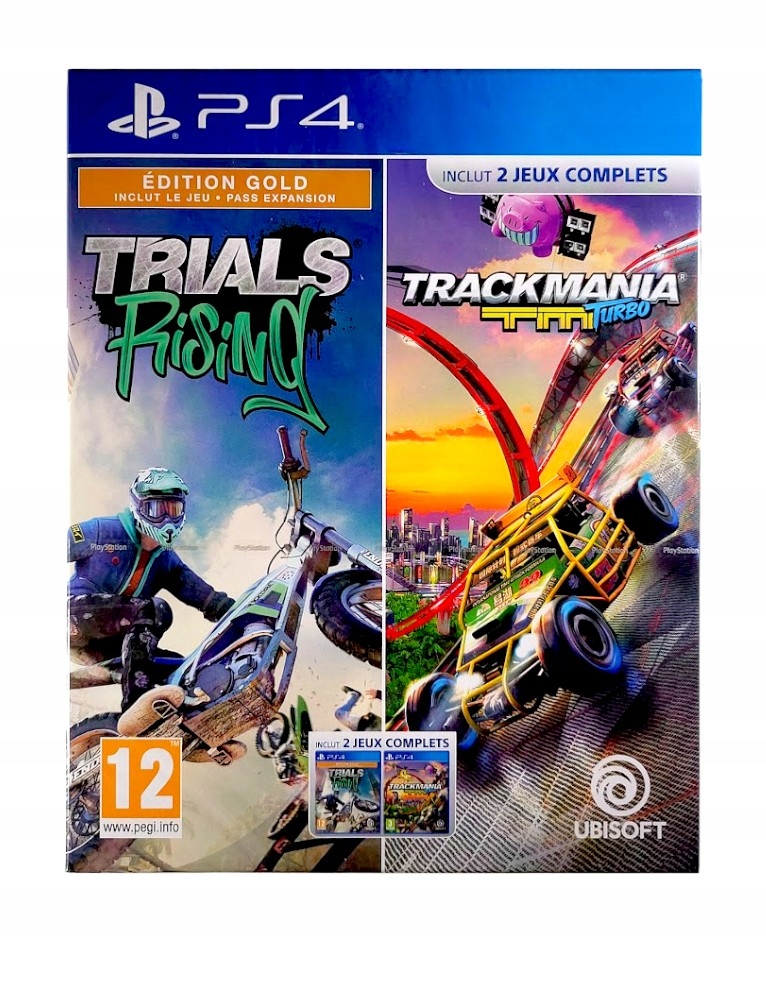 Trials Rising Gold Edition Trackmania Turbo PS4